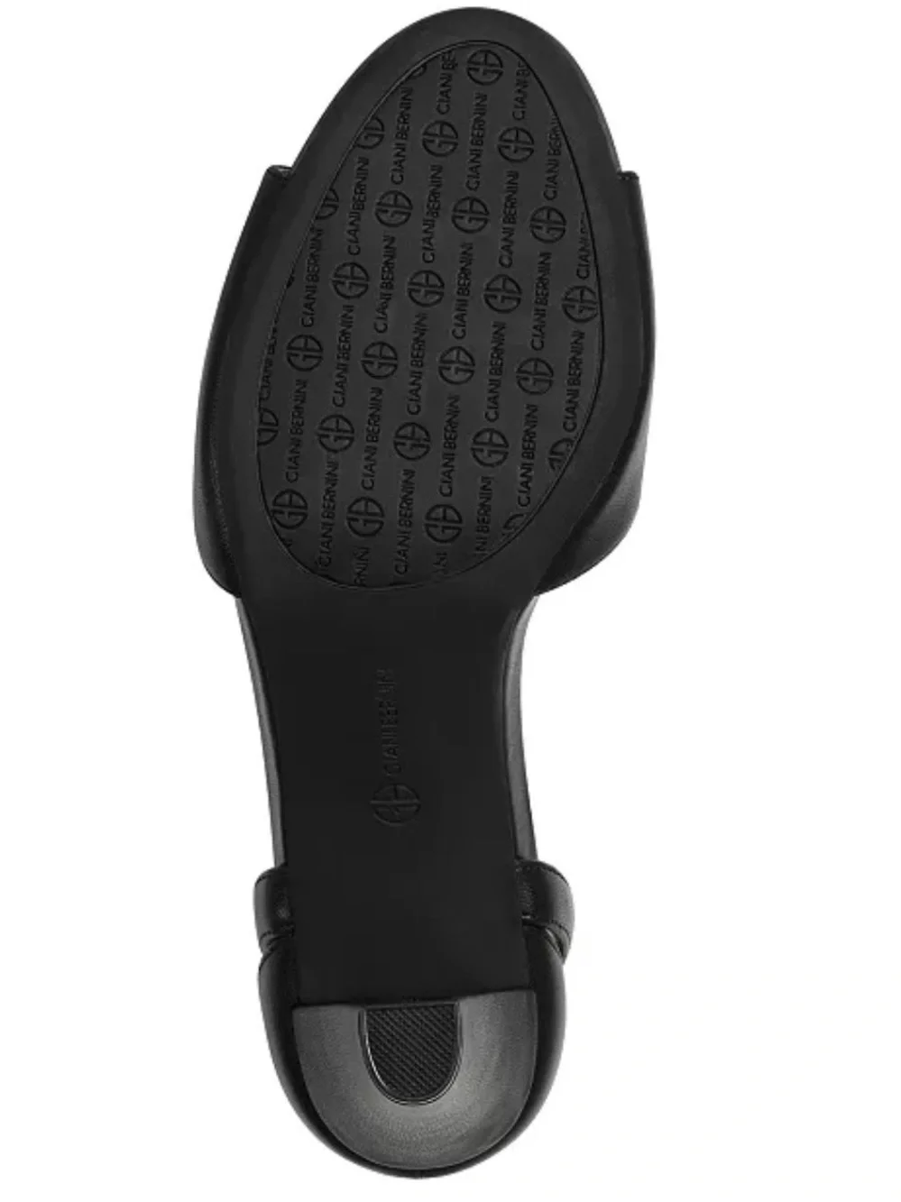 Giani Bernini-Classic Black Open-Toe Women's Sandals